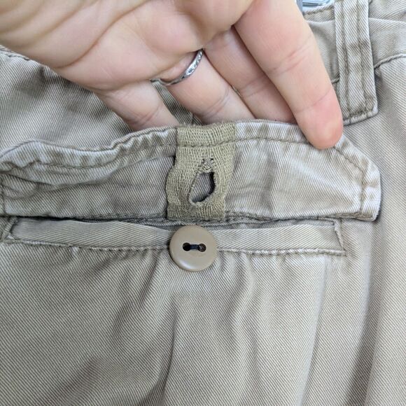 Khaki Cargo Pants 34 X 30 Vintage Y2K Gorpcore Utility Skater Wide Paratrooper - Picture 9 of 13